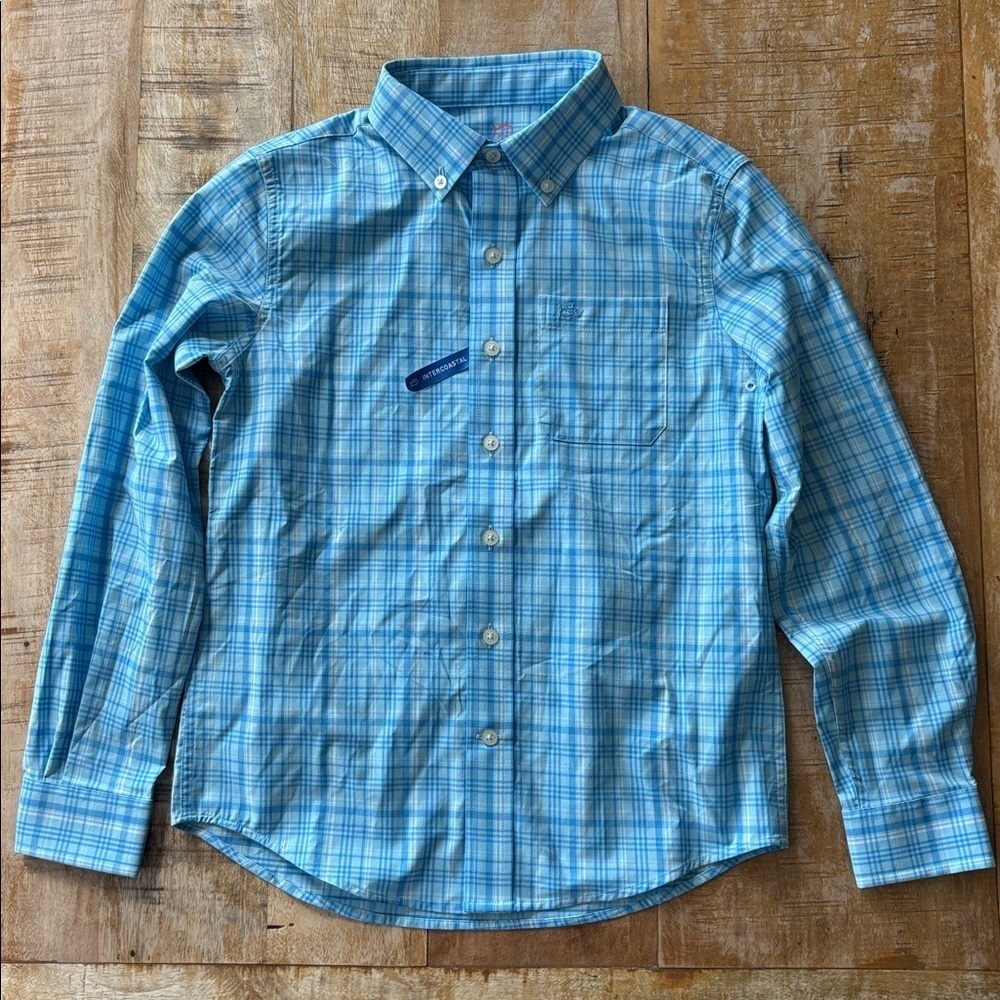 NWOT Southern Tide boys dress shirt size M(8-10) - Picture 2 of 6